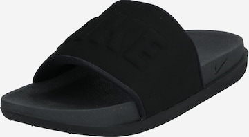 Nike Sportswear Strand-/badschoen 'OFFCOURT SLIDE' in Zwart: voorkant