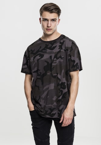 T-Shirt Urban Classics en gris : devant