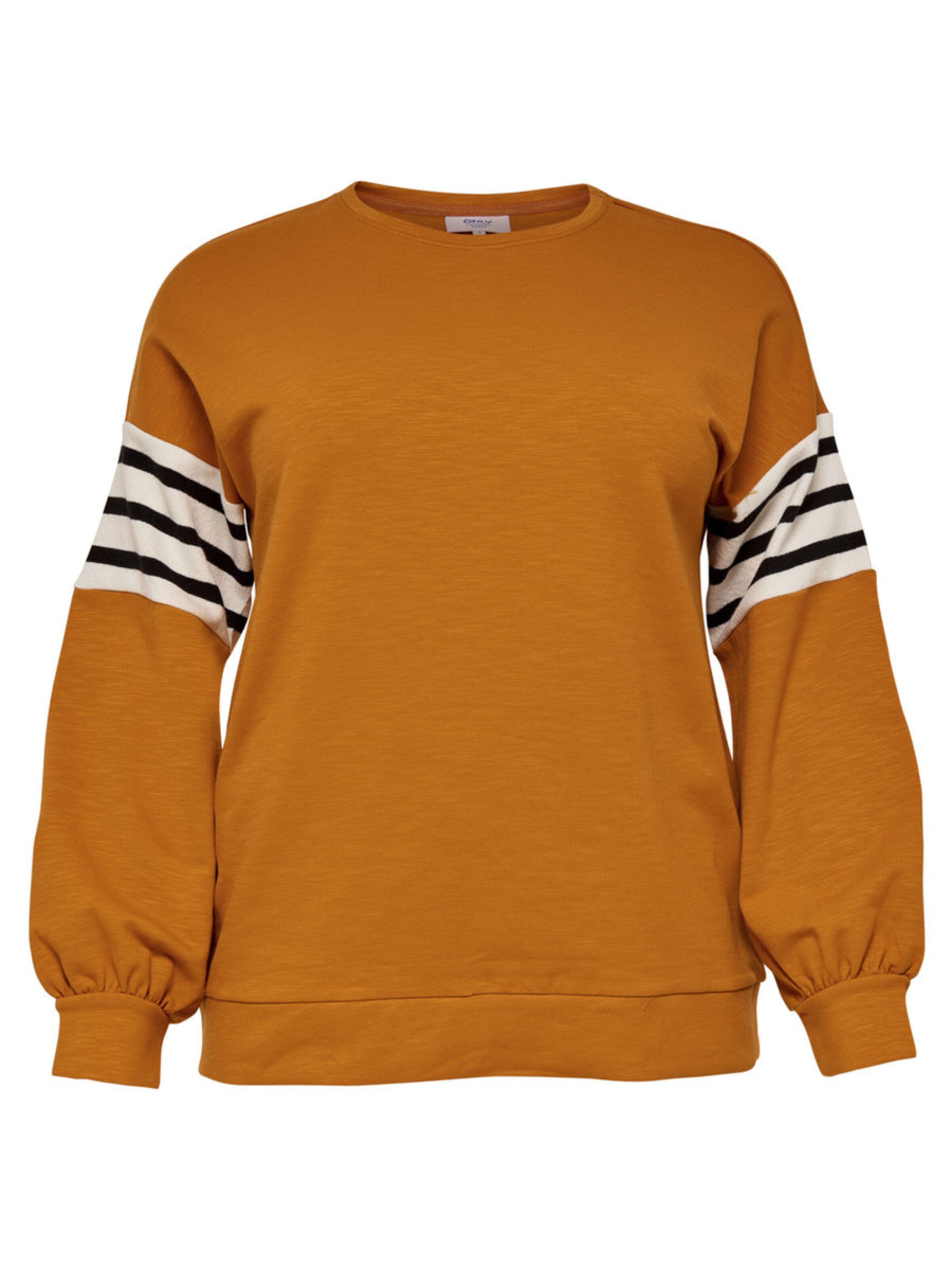ONLY Carmakoma - Sweatshirt in de kleur Cognac
