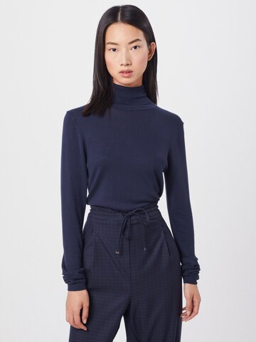 ICHI Sweater 'MAFA ' in Blue: front