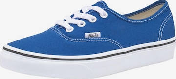 Baskets basses 'Authentic' VANS en bleu : devant