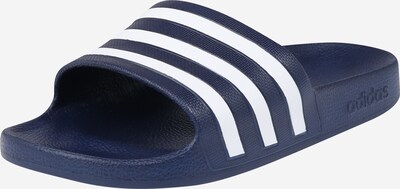 ADIDAS SPORTSWEAR Beach & swim shoe 'Adilette Aqua' in Dark blue / White, Item view