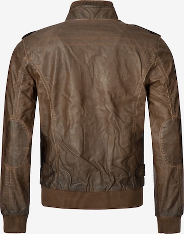 INDICODE JEANS Between-Season Jacket in Brown