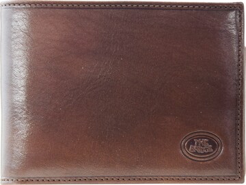 The Bridge Wallet in Brown: front