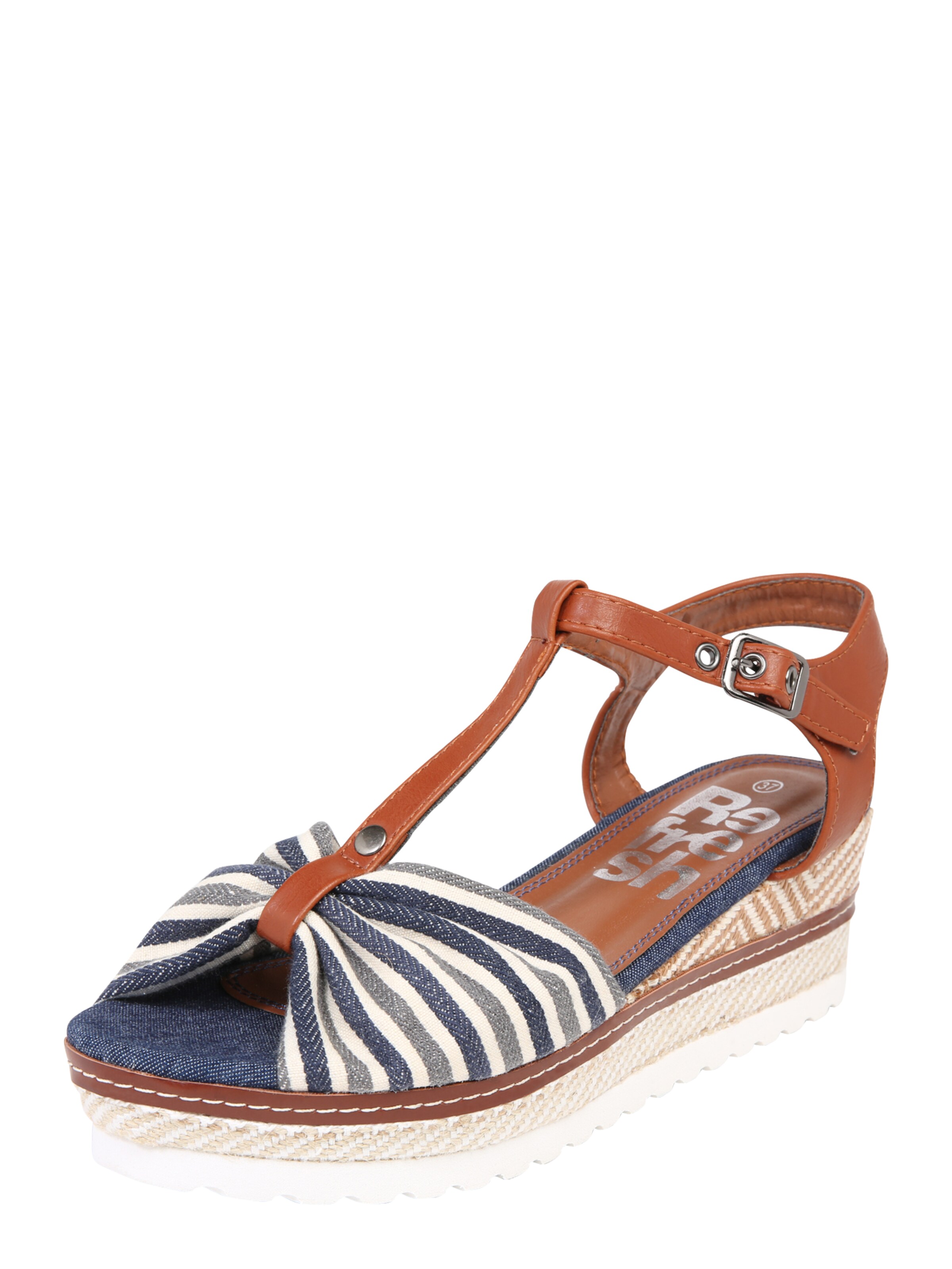 Refresh - Sandalen met riem '69979' in de kleur Navy