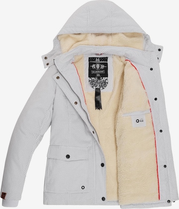 MARIKOO Winter Jacket 'Keikoo' in White