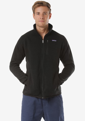 Veste en polaire fonctionnelle 'Better' PATAGONIA en noir : devant