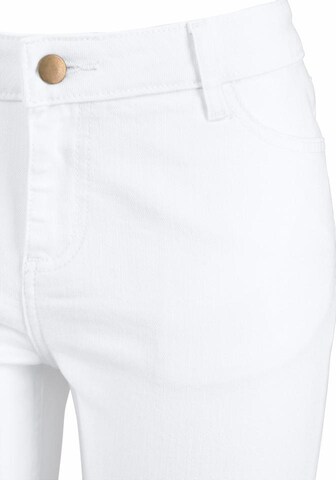 BEACH TIME Skinny Jeans in White