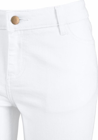 BEACH TIME Skinny Jeans in White