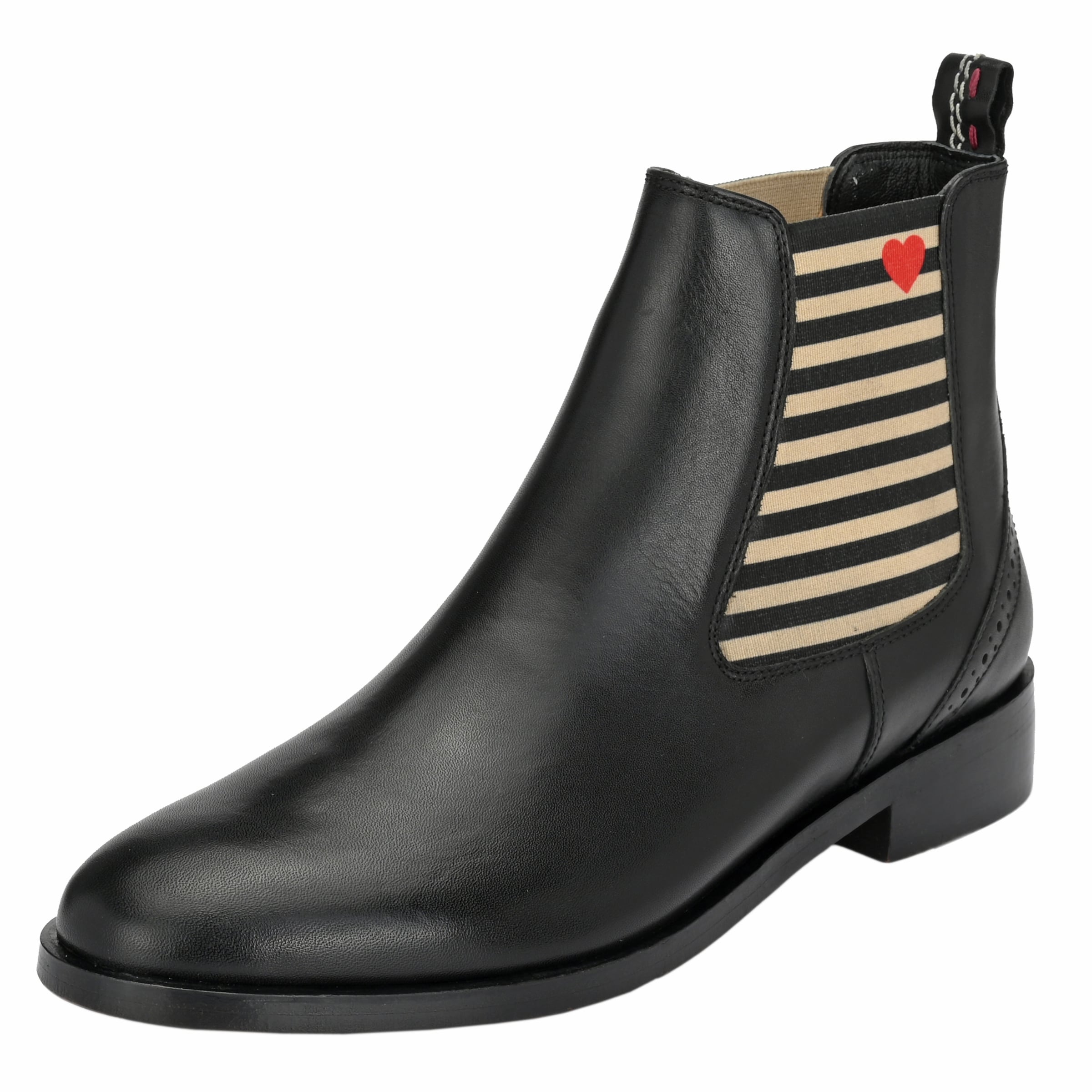 Crickit Chelsea Boots 'Suvi' in Schwarz: Vorderseite