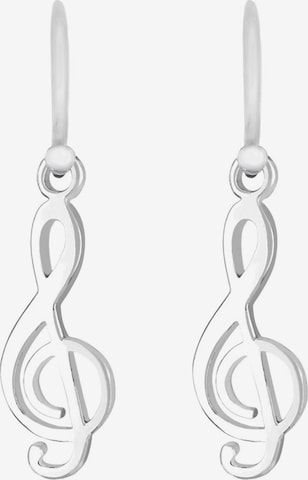 Boucles d'oreilles ELLI en argent : devant