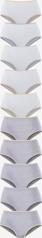 PETITE FLEUR Panty in Grey: front