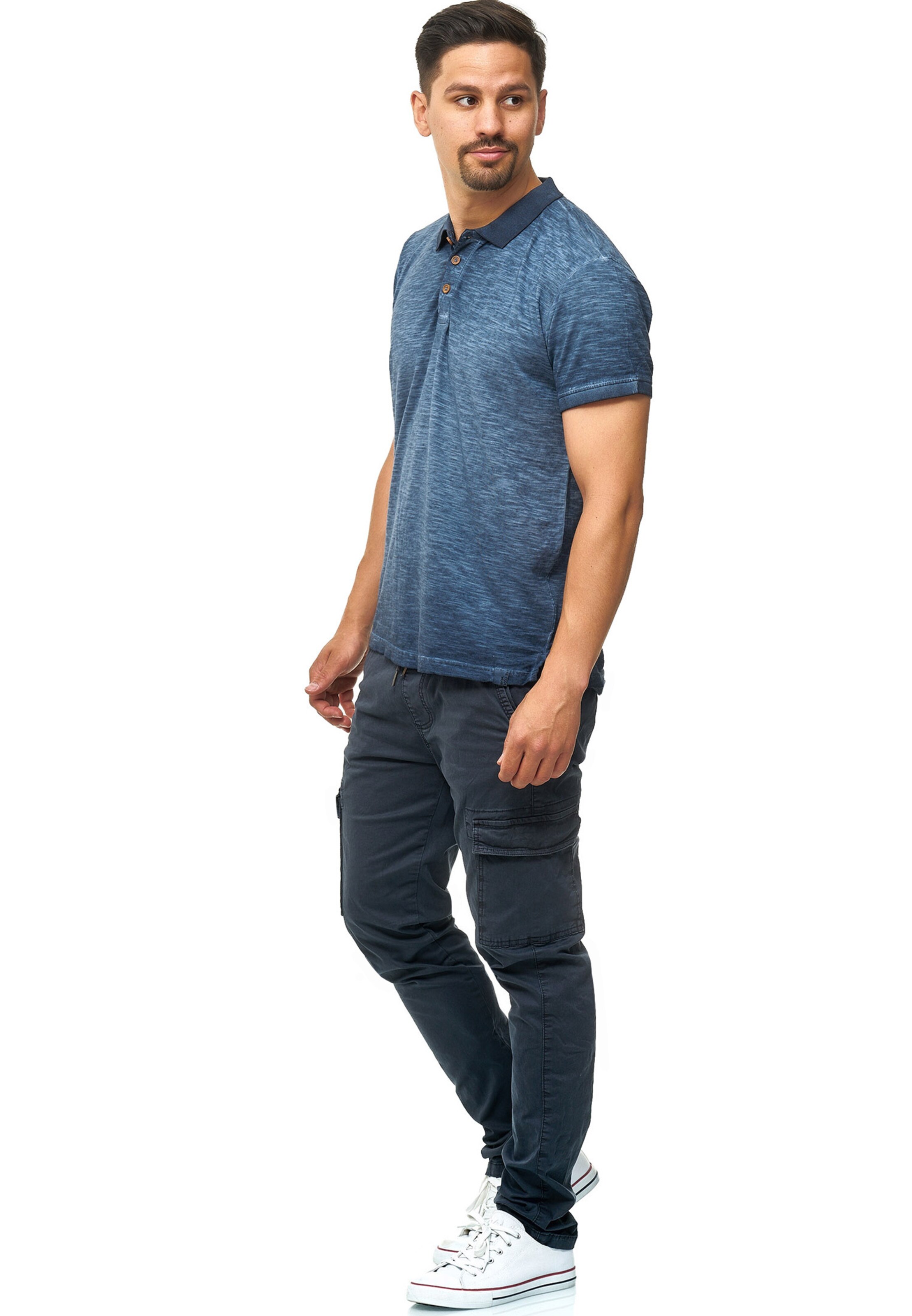 INDICODE JEANS Regular Hose 'Broadwick' in Blau