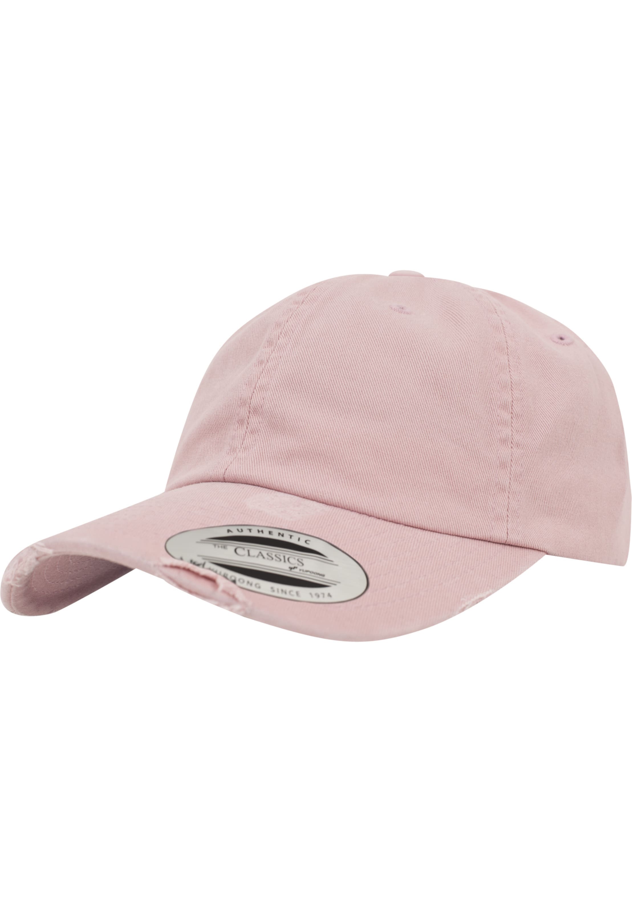 Casquette Flexfit en rose : devant