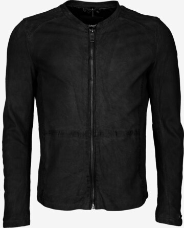 Maze Between-Season Jacket ' Dobson ' in Black: front