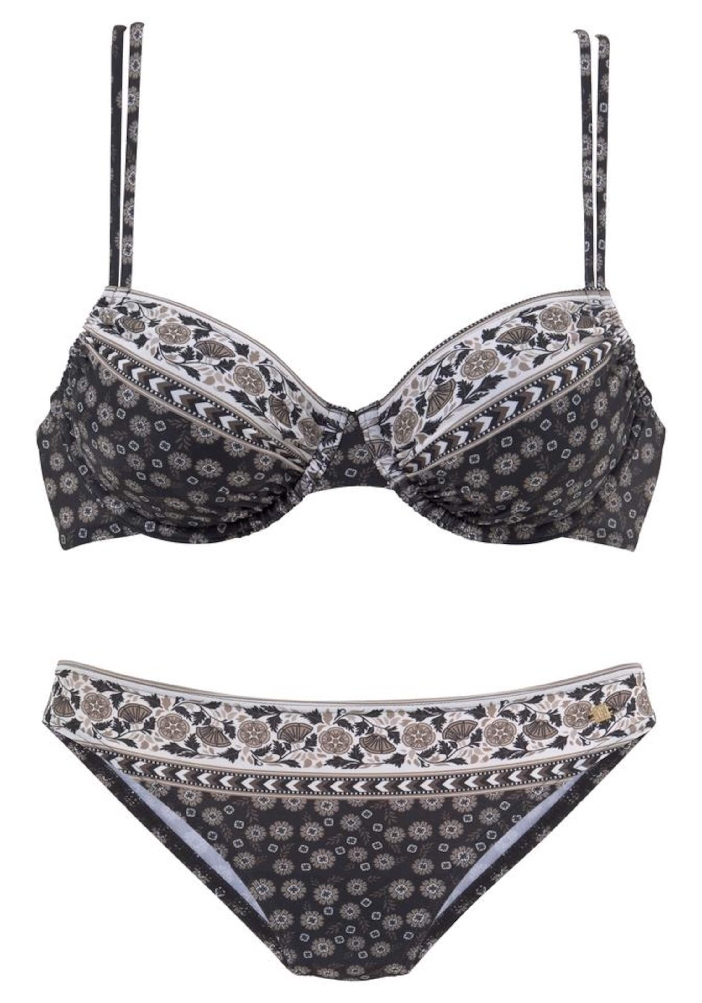 T-shirt Bikini di JETTE in nero: frontale