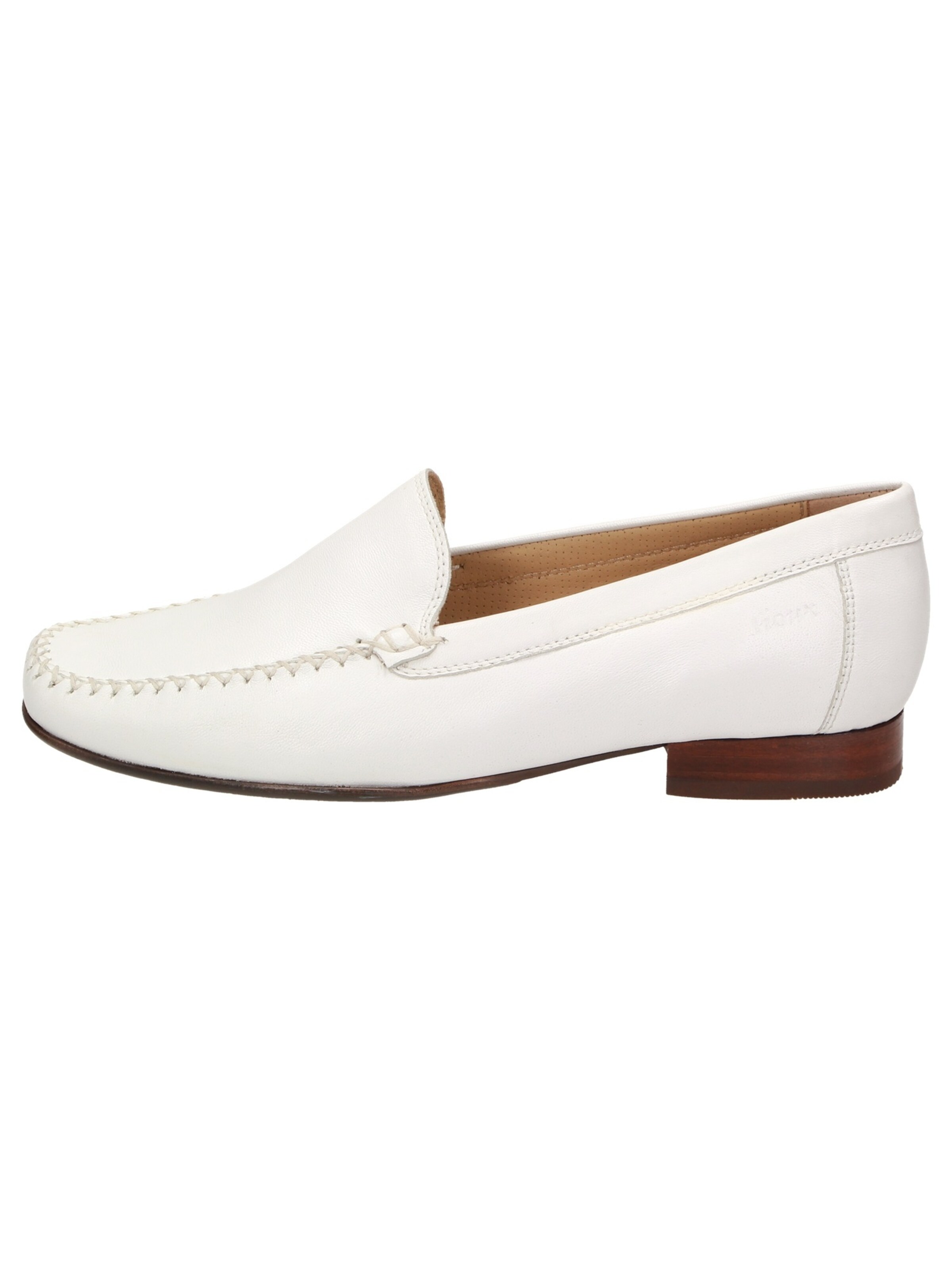 Mocassin 'Campina' SIOUX en blanc : devant
