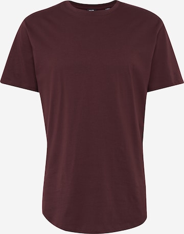 T-Shirt 'Matt' Only & Sons en rouge : devant