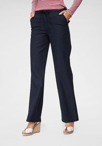 CHEER Boot cut Pants in Blue: front