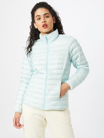 Veste outdoor 'Down' JACK WOLFSKIN en bleu : devant