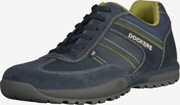 Sneaker bassa di Dockers by Gerli in blu: frontale