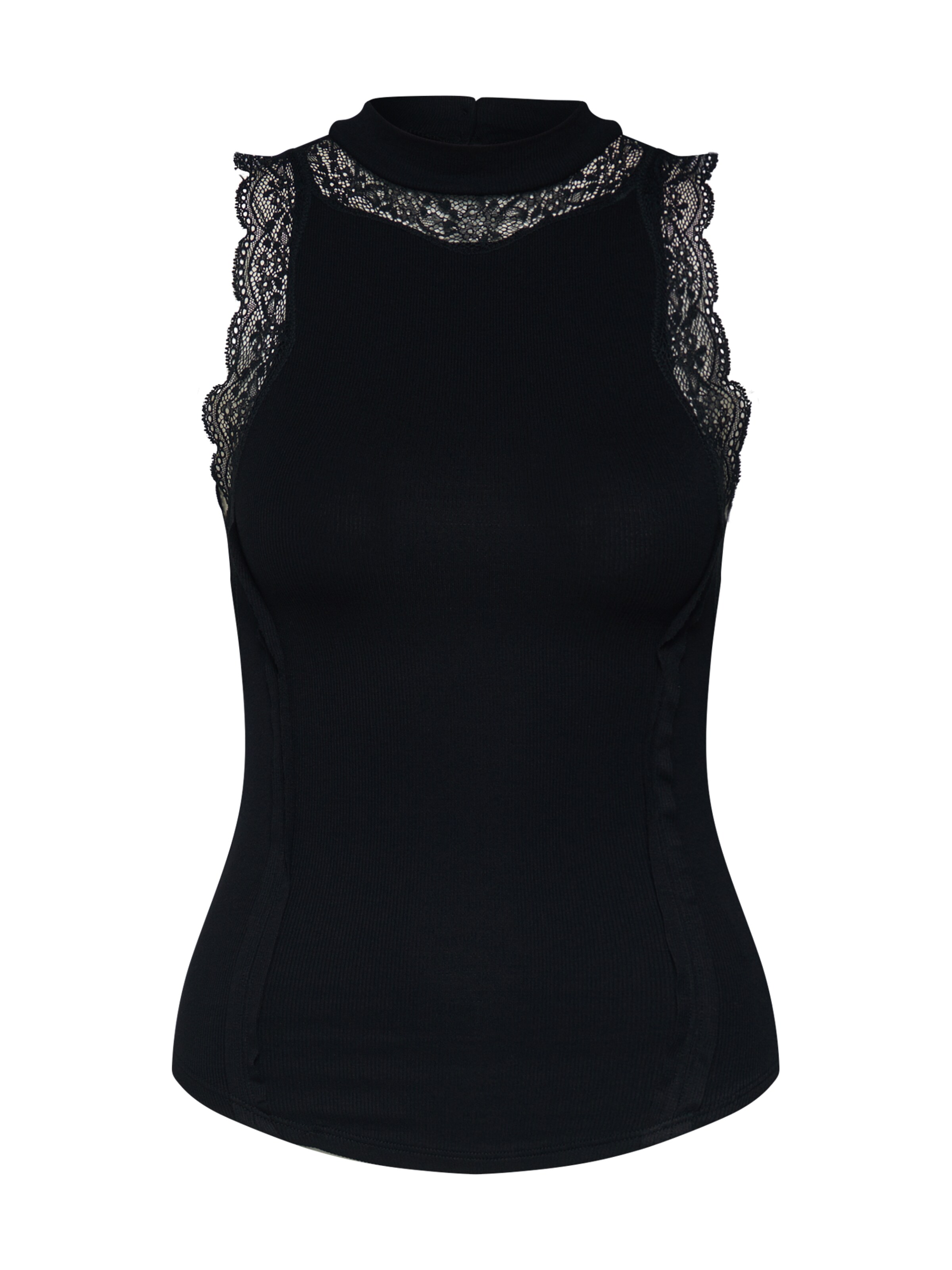 Free People - Top 'Dale Tank' in de kleur Zwart