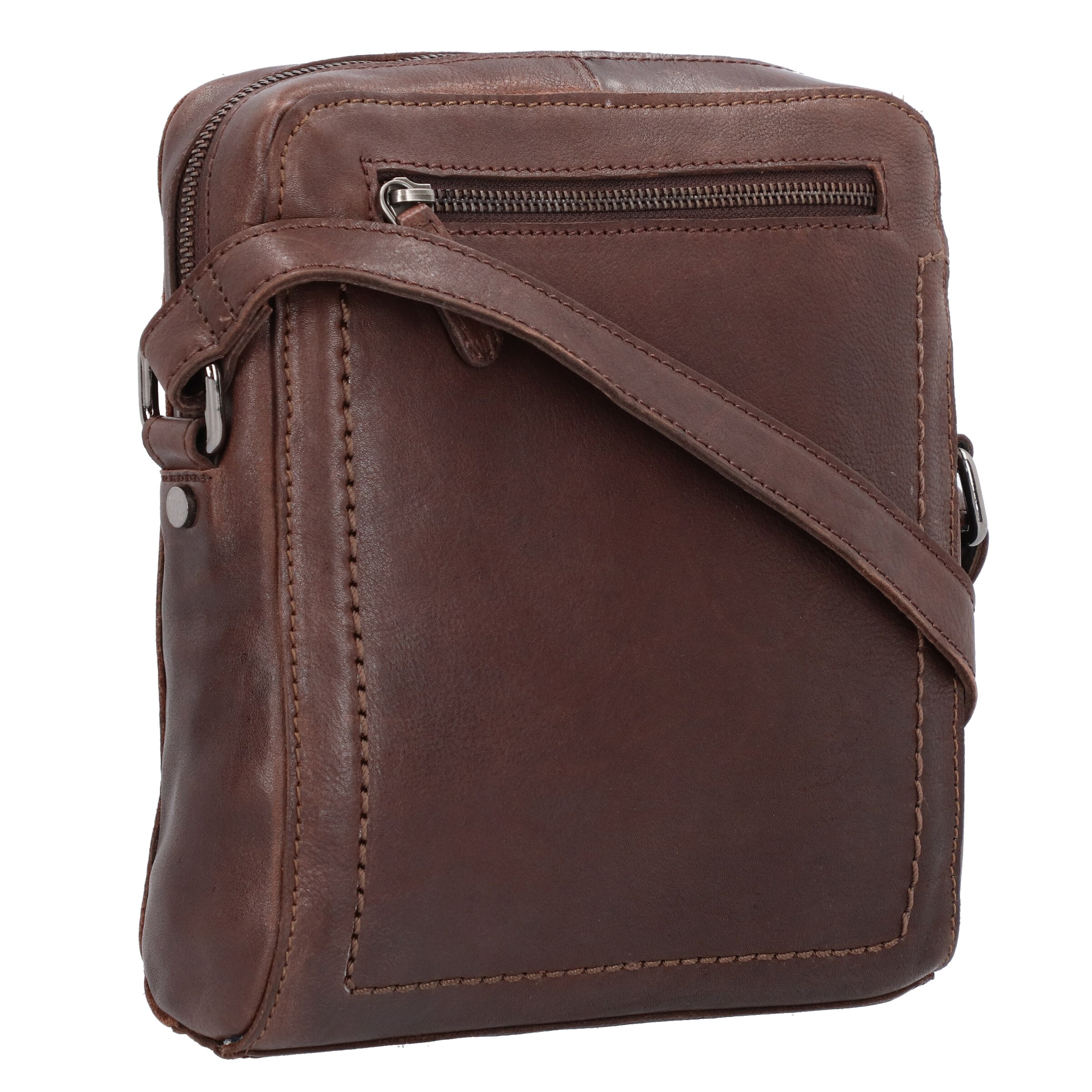 Borsa a tracolla 'Chaugio' di Harold's in marrone