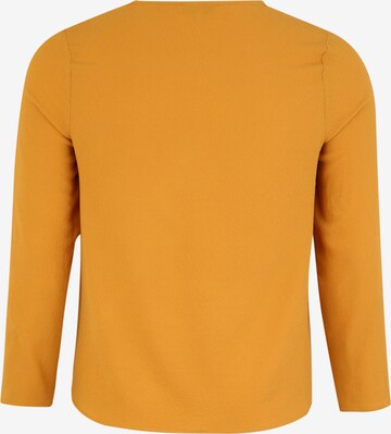 ABOUT YOU Curvy Shirt 'Inken' in Yellow: back