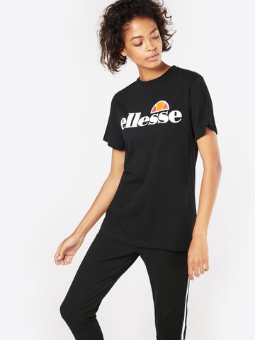 ELLESSE Μπλουζάκι 'Albany' σε μαύρο: μπροστά