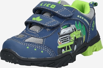 LICO - Sapato baixo 'Monstertruck' em azul: frente