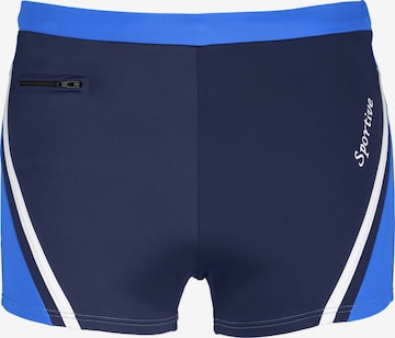 Jan Vanderstorm Swim Trunks 'Norald' in Blue: front