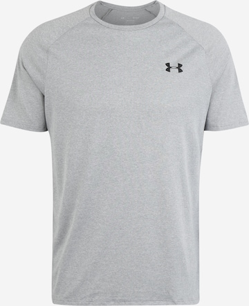 T-Shirt fonctionnel 'Tech 2.0' UNDER ARMOUR en gris : devant