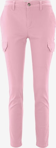 heine Slim fit Cargo Pants in Pink: front