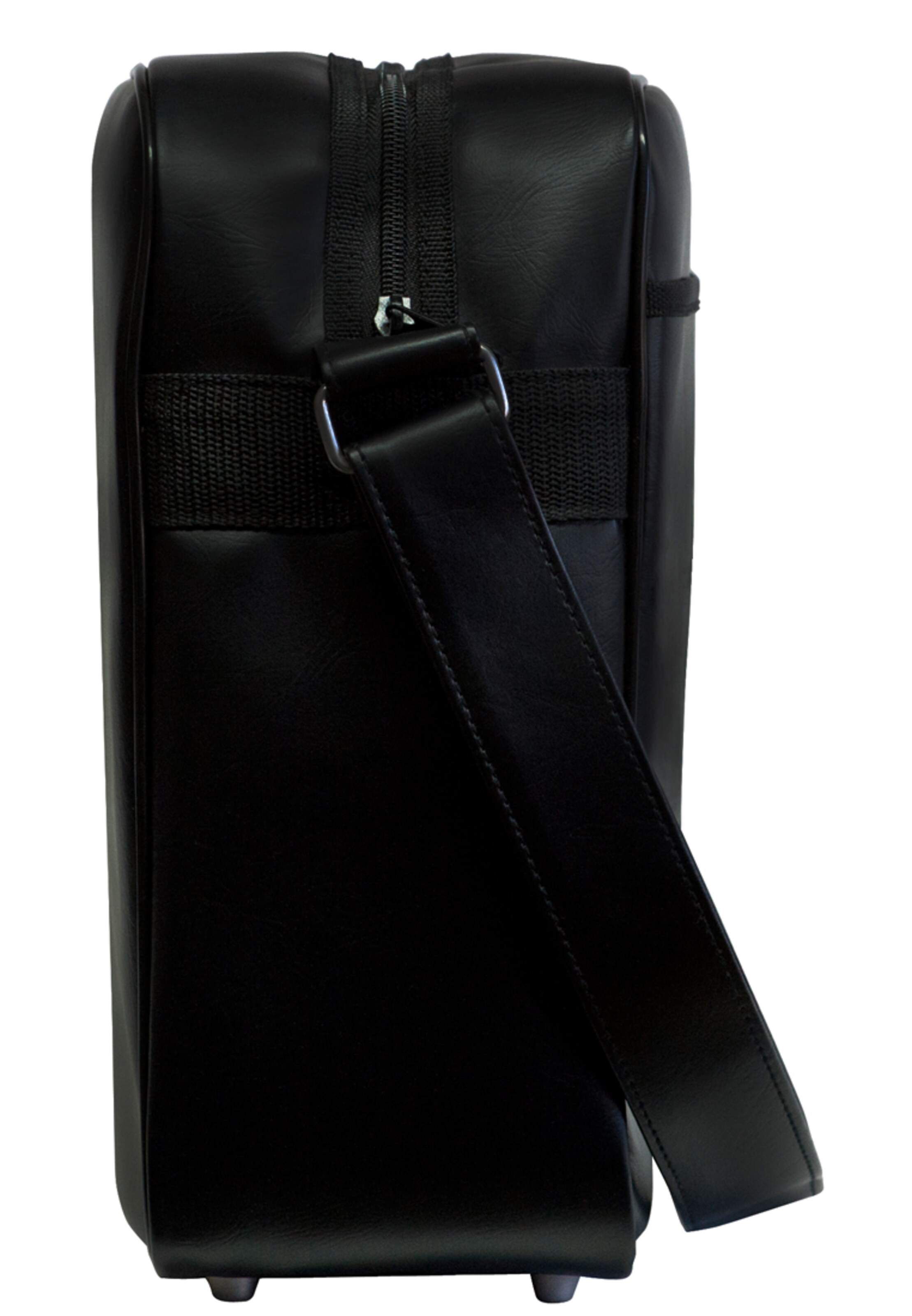 LOGOSHIRT Tasche 'Target' in Schwarz