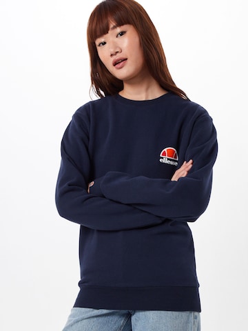 ELLESSE Sweatshirt 'HAVERFORD' in Blauw: voorkant