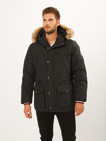 TOMMY HILFIGER Jacke 'Hampton' in Schwarz