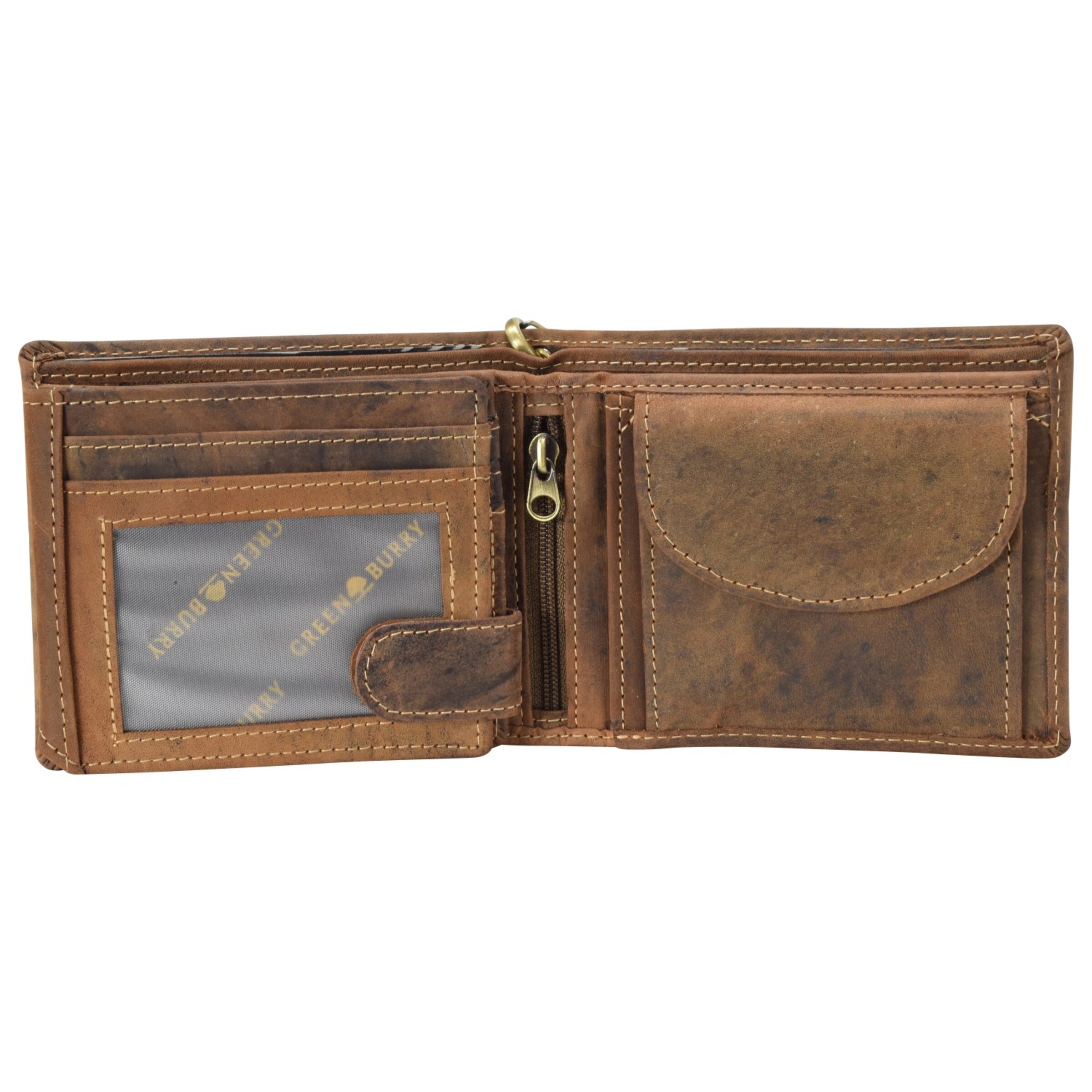 GREENBURRY Geldbörse in Braun