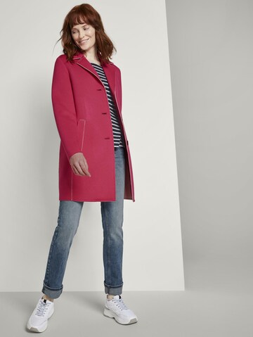 TOM TAILOR Between-Seasons Coat in Pink: front