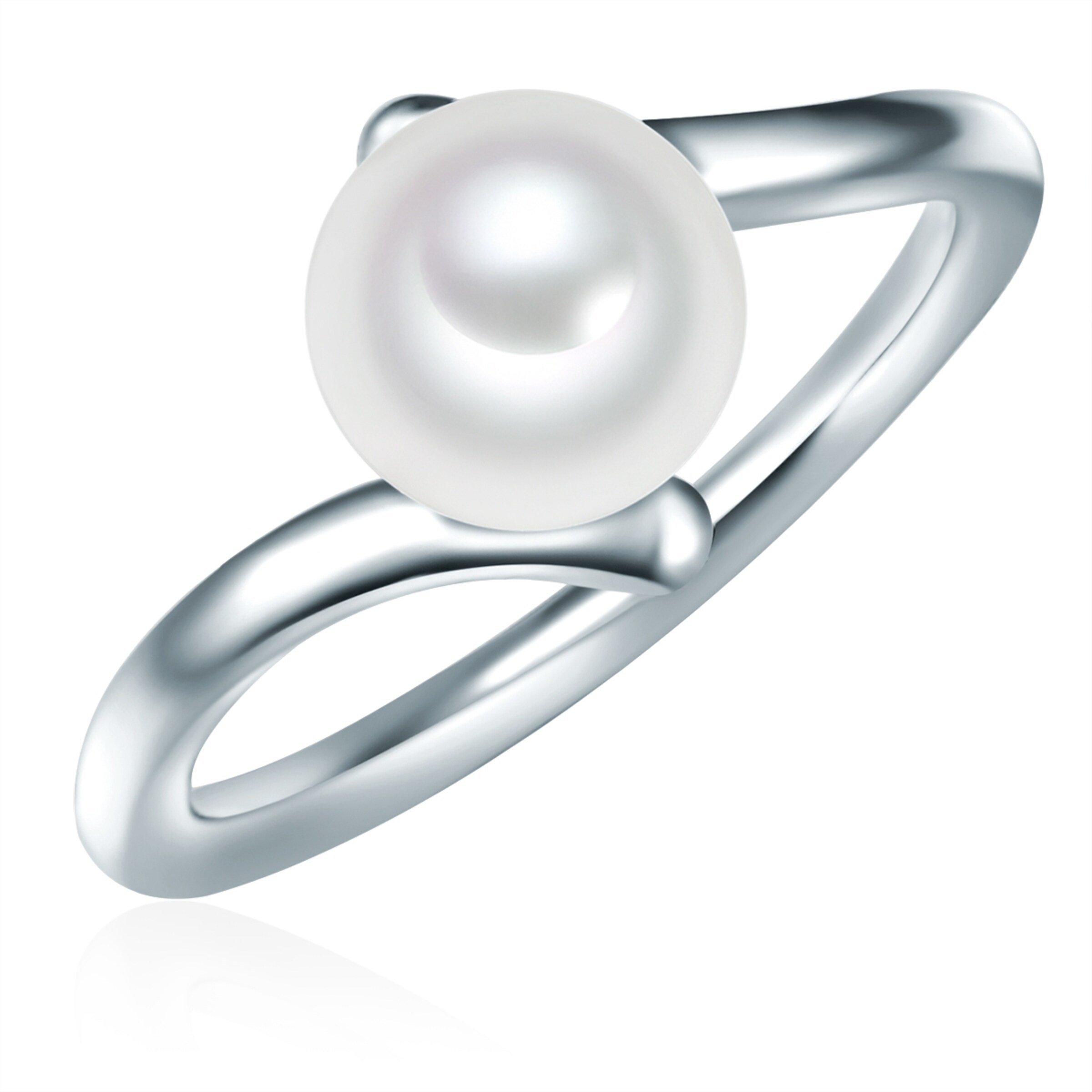 Bague Valero Pearls en argent : devant