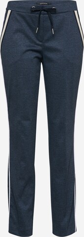 COMMA Regular Pantalon in Blauw: voorkant