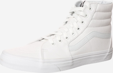 VANS - Sapatilhas altas 'SK8-HI' em branco: frente