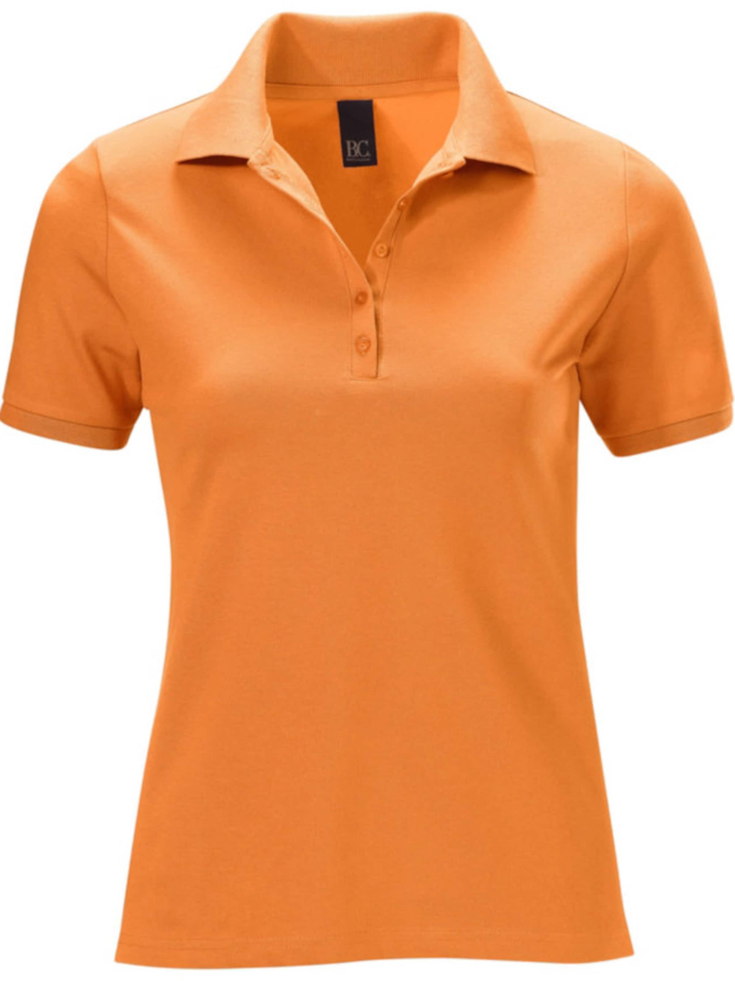 Tricou de la heine pe portocaliu: față