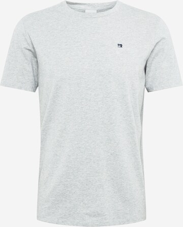 T-Shirt SCOTCH & SODA en gris : devant