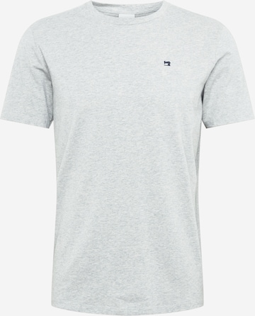 T-Shirt SCOTCH & SODA en gris : devant