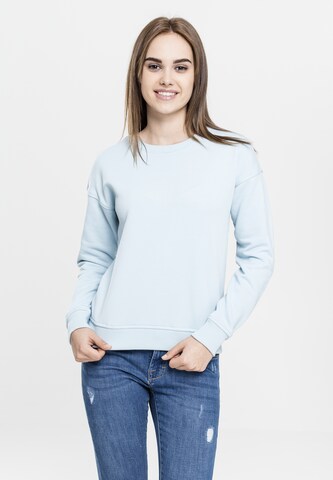 Urban Classics Mikina – modrá: přední strana