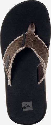 QUIKSILVER T-bar sandals 'Monkey Abiss' in Brown