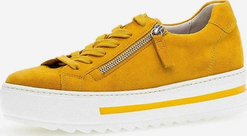 GABOR Sneakers in Yellow: front