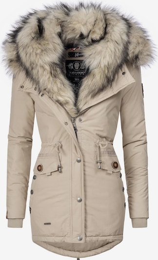 NAVAHOO Winter Parka 'Sweety' in Taupe, Item view