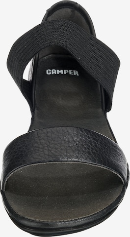 CAMPER - Sandálias com tiras 'Right Nina' em preto