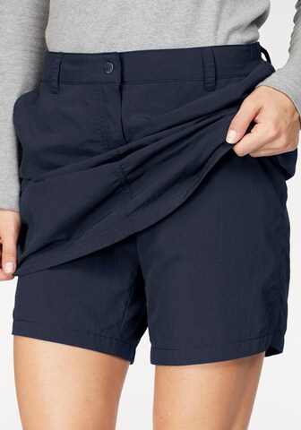 JACK WOLFSKIN Athletic Skorts 'Kalahari' in Blue